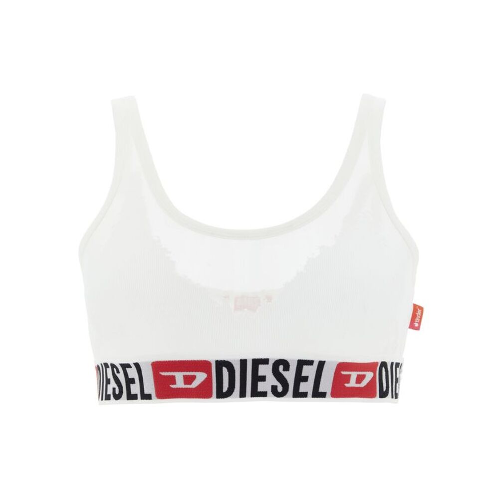 Diesel White Cotton Women's Bra